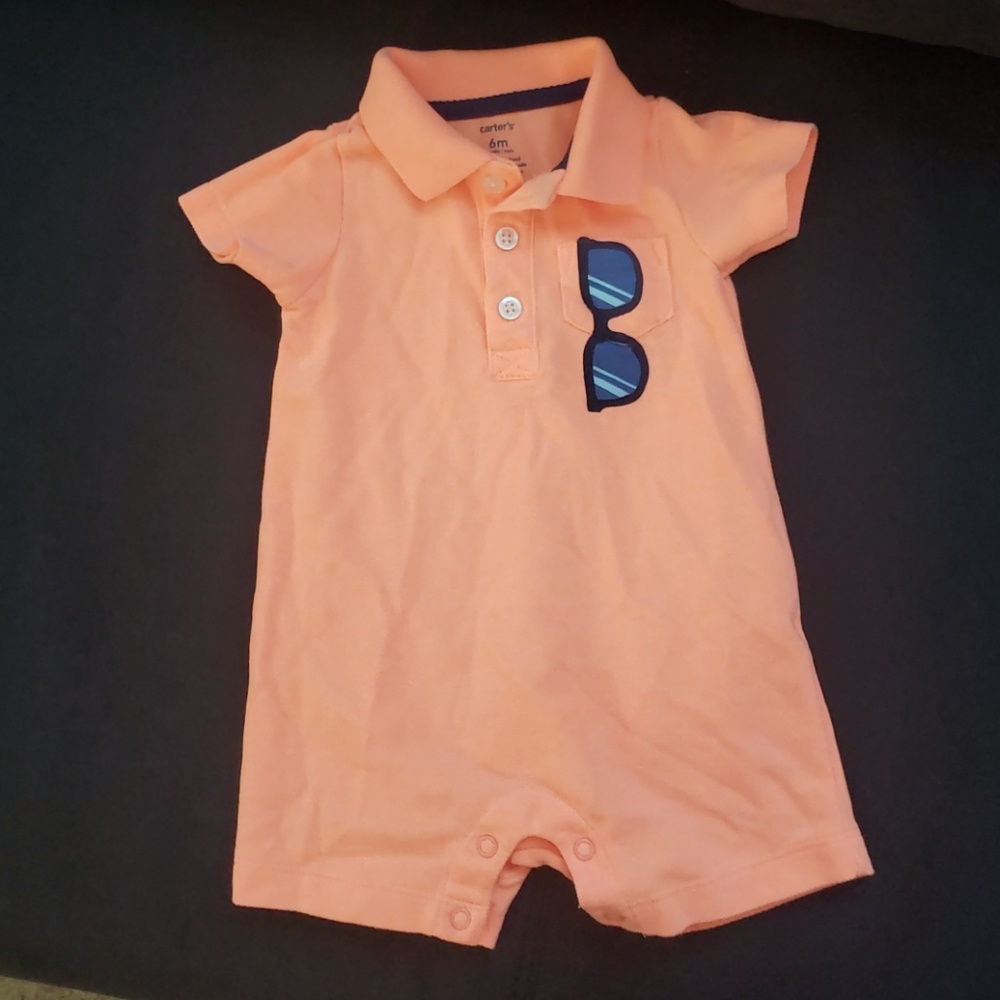 Carter's Neon Orange One Piece